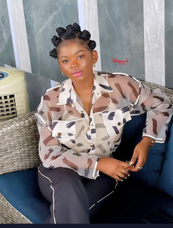 Amor's profile, a single 35-year-old a woman in Lubumbashi