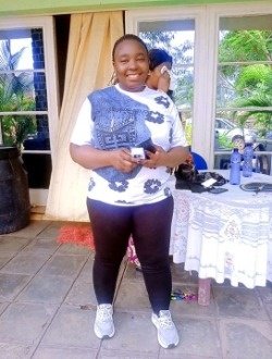 Agnès's profile, a single 34-year-old a woman in Kinshasa Nongo