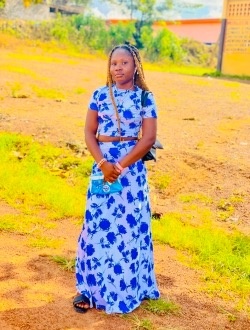 Andrea's profile, a single 25-year-old a woman in Abidjan