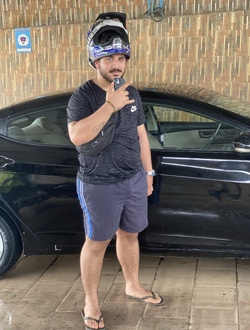 Innocent's profile, a single 20-year-old a man in Abidjan