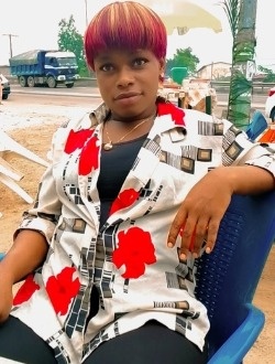 Chancia's profile, a single 20-year-old a woman in Akebe-Plaine