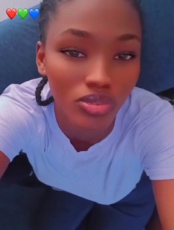 Ange's profile, a single 24-year-old a woman in Abidjan