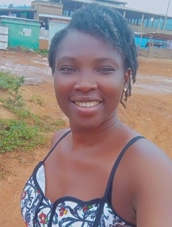 Hermance's profile, a single 34-year-old a woman in Abidjan