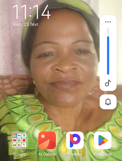 Christine's profile, a single 54-year-old a woman in Kinshasa