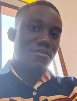 Christ's profile, a single 25-year-old a man in Adjamé