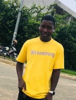 David's profile, a single 28-year-old a man in Cotonou