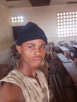 Allassane's profile, a single 19-year-old a man in Abadjin-Kouté