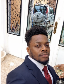 Erwin's profile, a single 33-year-old a man in Kinshasa