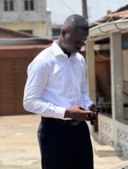 David's profile, a single 22-year-old a man in Abokicodji