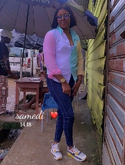 Maguy's profile, a single 30-year-old a woman in Abé