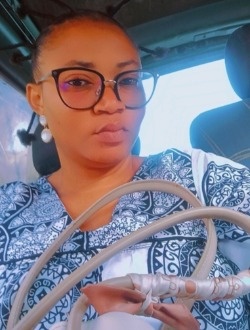 Marie's profile, a single 38-year-old a woman in Abidjan