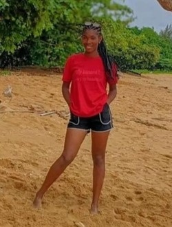 Christine's profile, a single 26-year-old a woman in Antananarivo