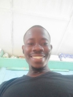 Dieudonné's profile, a single 23-year-old a man in Lomé