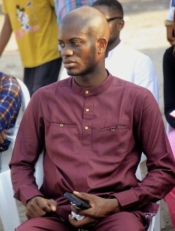 Samuel's profile, a single 35-year-old a man in Brazzaville