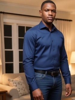 Papis's profile, a single 37-year-old a man in Dakar