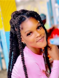 Choupy's profile, a single 22-year-old a woman in Abidjan