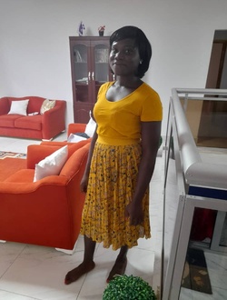 Ouattara's profile, a single 30-year-old a woman in Grand-Bassam