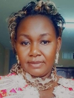 Aubry's profile, a single 41-year-old a woman in Libreville