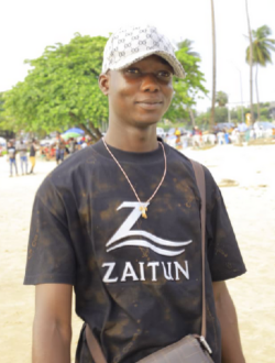 Christ Tertius's profile, a single 20-year-old a man in Akan