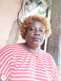 Jinete's profile, a single 53-year-old a woman in Abé