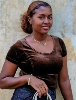 Diane Rahely's profile, a single 26-year-old a woman in Antsiranana