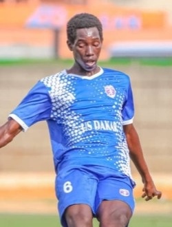 Ibrahima's profile, a single 23-year-old a man in Dakar