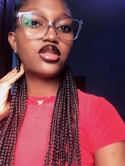 Eunice's profile, a single 24-year-old a woman in Yaoundé