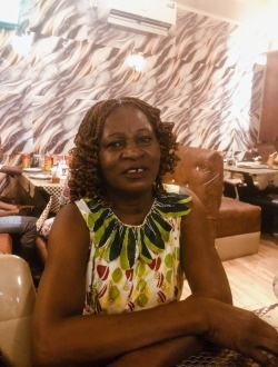 Lucile's profile, a single 62-year-old a woman in Libreville
