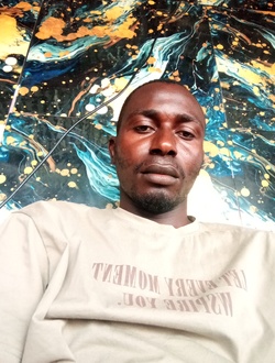 Kraus's profile, a single 28-year-old a man in Kinshasa