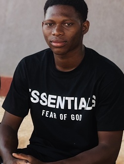 Edgar's profile, a single 22-year-old a man in Bobo-Dioulasso