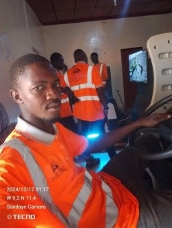 Sandaye's profile, a single 27-year-old a man in Siguiri