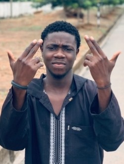 Davis's profile, a single 25-year-old a man in Tema