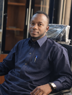 Brahim's profile, a single 30-year-old a man in N'Djamena