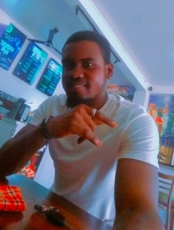 Hakim's profile, a single 25-year-old a man in Accra