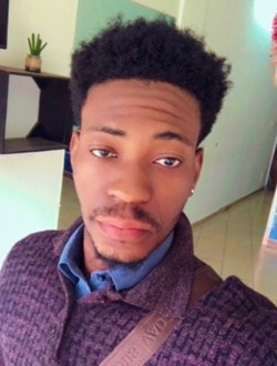 Romuald's profile, a single 28-year-old a man in Lomé