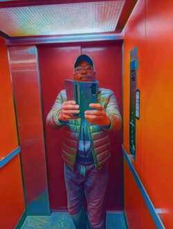 Azab's profile, a single 55-year-old a man in De Panne