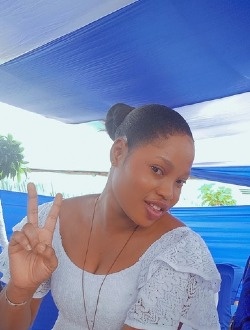 Pierrette's profile, a single 22-year-old a woman in Abomey