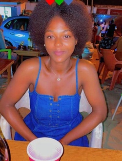 Sara's profile, a single 24-year-old a woman in Abidjan