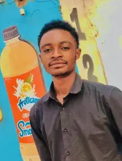 David's profile, a single 28-year-old a man in Lubumbashi