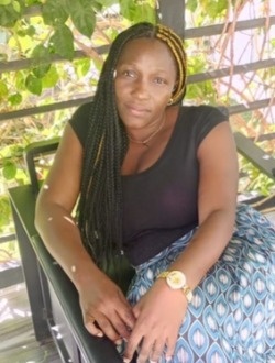 Sylvia Dadine's profile, a single 39-year-old a woman in Bâ