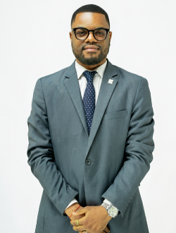 Emmanuel's profile, a single 26-year-old a man in Kinshasa