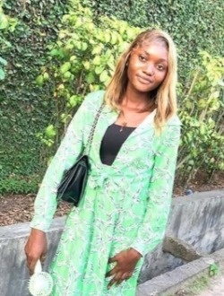 Jeannette's profile, a single 24-year-old a woman in Kinshasa