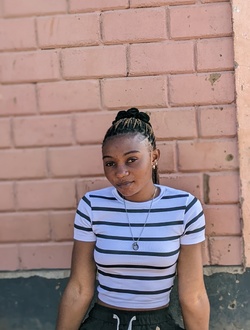 Christine's profile, a single 20-year-old a woman in Goma