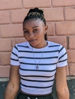 Christine's profile, a single 20-year-old a woman in Goma