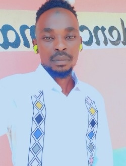 Idris's profile, a single 26-year-old a man in Kinshasa