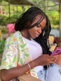 Jemima's profile, a single 22-year-old a woman in Kinsa