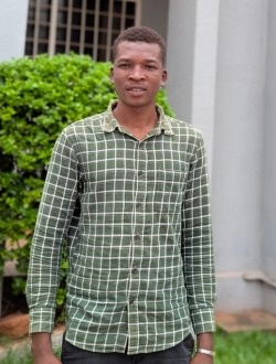Ibrahim's profile, a single 27-year-old a man in Bobo-Dioulasso