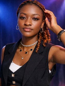 Charlène's profile, a single 23-year-old a woman in Abidjan