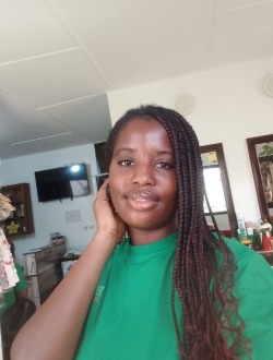 Albertine's profile, a single 25-year-old a woman in Abidjan