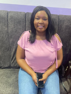 Leïla Dulcinée's profile, a single 25-year-old a woman in Brazzaville